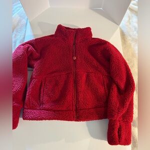 Athleta little girl fleece sweatshirt size 7